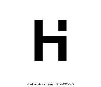 Fuente H para el vector del logotipo y el diseño y muchas cosas