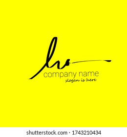 h a ha initial logo handwriting template vector