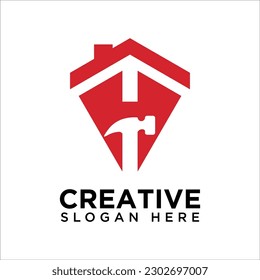 h. die ursprüngliche Logo-Design Vektorsymbol-Grafik Idee