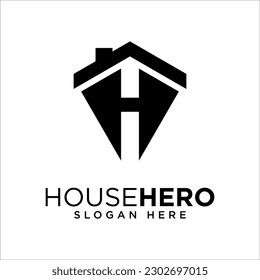 h hh initial letter logo design vector symbol graphic idea creative
