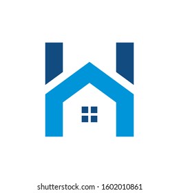 H Home Logo can be used for company, icon, sign, and others.