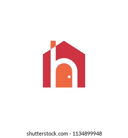 h home logo design