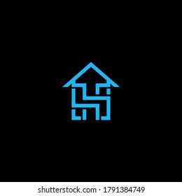 H-Logo-Design, Vektorsymbol
