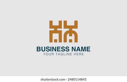 H initial logo | initial based abstract modern minimal creative logo, vector template image. luxury logotype logo, real estate homie . typography . initials