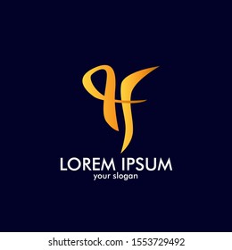 h initial logo letter for business company