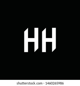 H H Initial Logo Monogram Designs Stock Vector (Royalty Free ...