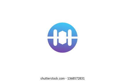 H intial logo