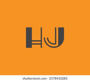 H and J logo design. HJ abstract Letters Logo Monogram. This logo design is the process of creating a visual symbol that represents a brand, company, or individual.