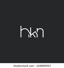 Letters H K L Joint Logo Stock Vector (Royalty Free) 1405384523 ...