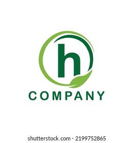 H-Vorlage für das Landscaping-Logo