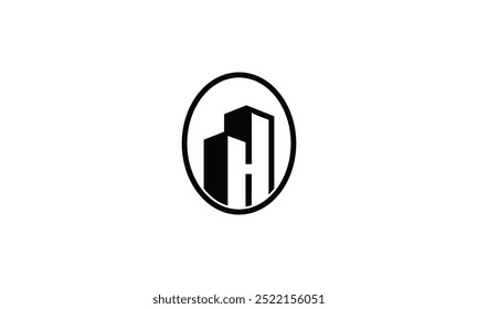 H Later Logo Home Propriedade, Imóveis para identidade do farelo 