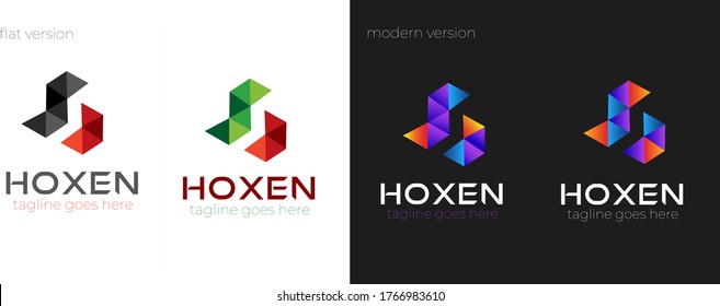 H latter logo for apps logo designs, Web site  icon suitable for info graphics, websites and print media. Vector, flat icon, badges, labels, clip art. Line art style. Thin line design. Color design.