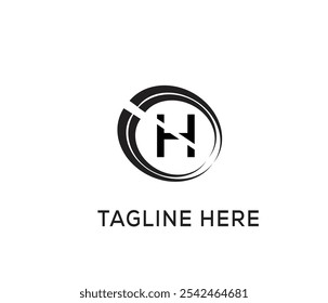 Logo y Vector de H latter