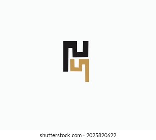 H Letter business logo design Vector illustration for Brands. Premium Looking Logo for business purposes. Minimal logo design for business. 