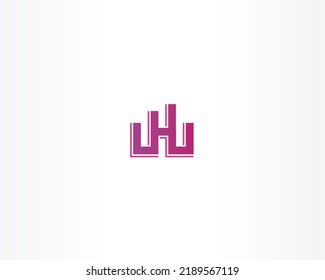 H letter concept logo design icon
