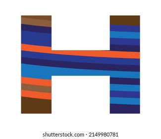 H letter creative design vector template