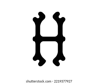H letter creative design vector template