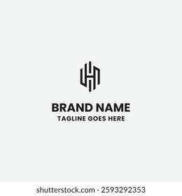 H letter Creative Logo Design 