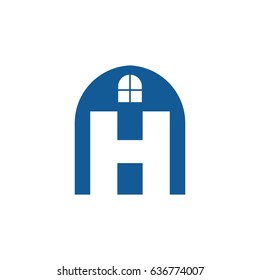 H Letter and Door