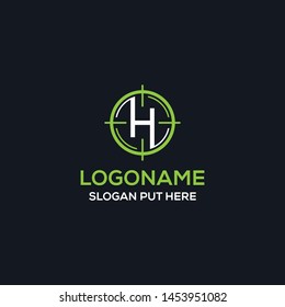 H LETTER HUNTER LOGO/IDENTITY DESIGN FOR USE ONLINE STORE