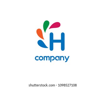 H letter logo