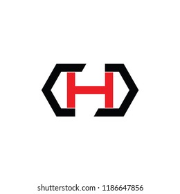 h letter logo