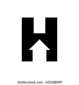 h letter logo