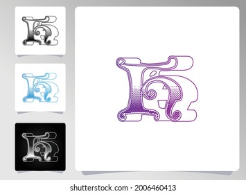 H letter logo abstract design
