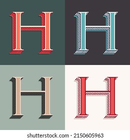 993 3 letters h logo Images, Stock Photos & Vectors | Shutterstock