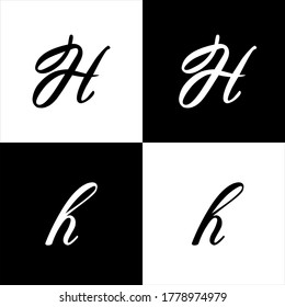 Diseño de logotipo de letra H