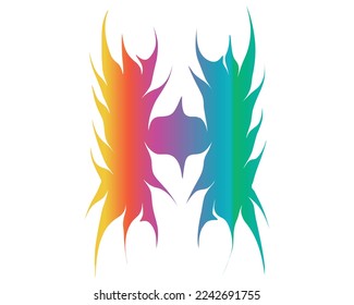 Logo für H-Buchstaben, kreatives Design, Vektorgrafik-Vorlage