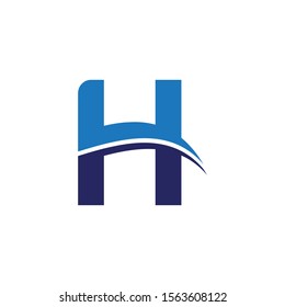 H Letter Logo. H Letter Creative Modern Business Alphabet Logo Vector.