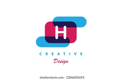 H letter logo design 03