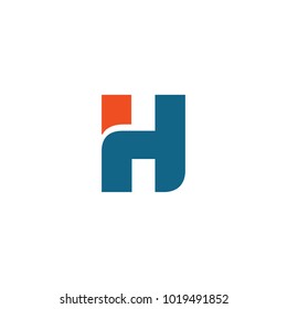 H letter logo design