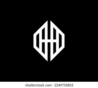 H letter logo design. H letter logo with construction grid lines. Creative company sign vector design. H letter logo icon mosaic polygonal colorful shape element.