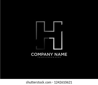 H Letter Logo Design Creative Paper Stock Vector (Royalty Free ...