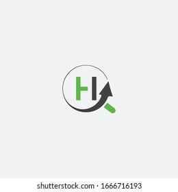 H letter logo design and creative sign
