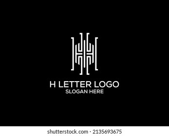 H Letter Logo Design - Creative H Letter Logo