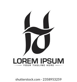Diseño de logotipo de letra H diseño de logotipo creativo diseño de logotipo único y moderno