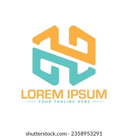 H letter logo design creative logo design unique and modern logo design