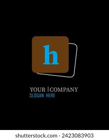 H Letter Logo Design. Creative Initials Letter Concept. H Icon Design