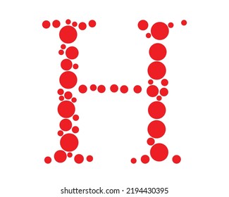 H letter logo design elements