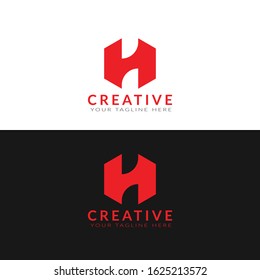H letter logo design template vector. Company logo and business logo. H icon set.