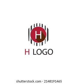 plantilla de diseño de logotipo de letra H