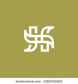 Plantilla de diseño de logotipo H Letra H Logotipo de letra