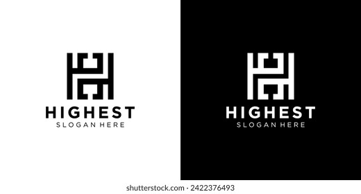 H Letter Logo Design Template