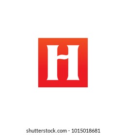 H letter logo design vector template