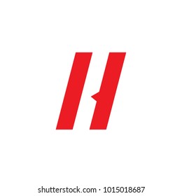 H letter logo design vector template