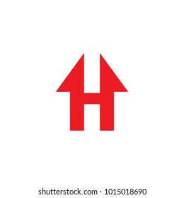 H letter logo design vector template