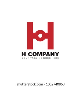 H letter logo design vector template